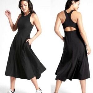 Athleta Winona support midi dress—petite length